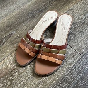 Vintage Kitten Heel Sandal